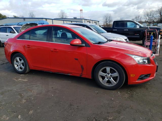 1G1PD5SB9E7443253 - 2014 CHEVROLET CRUZE LT RED photo 4