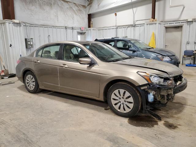 1HGCP26399A103688 - 2009 HONDA ACCORD LX BEIGE photo 4