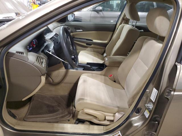 1HGCP26399A103688 - 2009 HONDA ACCORD LX BEIGE photo 7