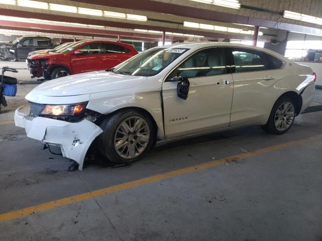 2G11Z5SL1F9111226 - 2015 CHEVROLET IMPALA LS WHITE photo 1