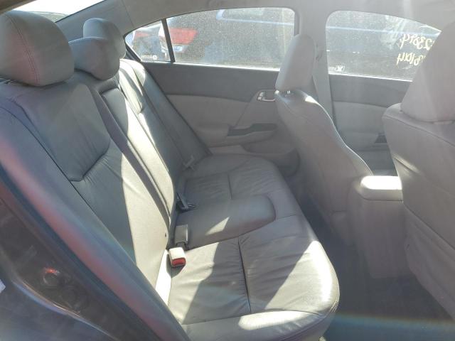 19XFB2F97CE039198 - 2012 HONDA CIVIC EXL ვერცხლისფერი ფოტო 10