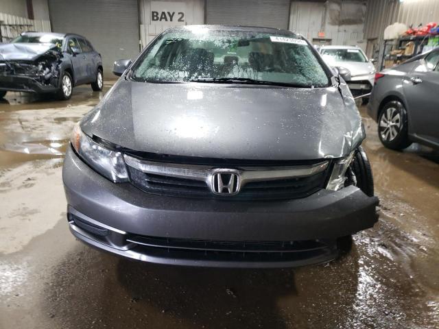 19XFB2F97CE039198 - 2012 HONDA CIVIC EXL ვერცხლისფერი ფოტო 5