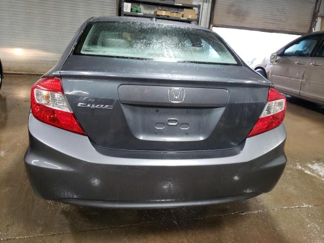 19XFB2F97CE039198 - 2012 HONDA CIVIC EXL ვერცხლისფერი ფოტო 6