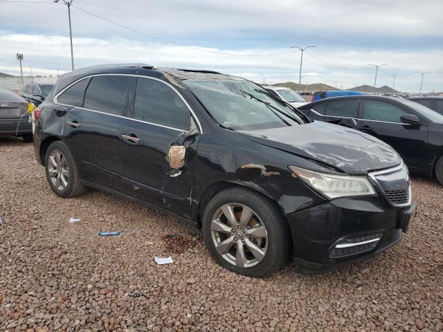 5FRYD3H87EB008929 - 2014 ACURA MDX ADVANCE BLACK photo 4