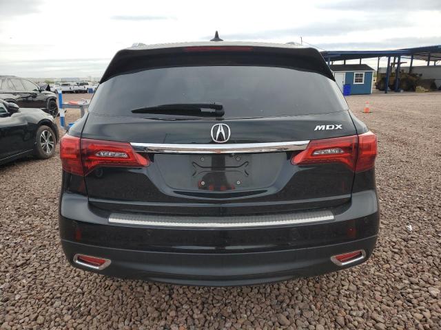 5FRYD3H87EB008929 - 2014 ACURA MDX ADVANCE BLACK photo 6