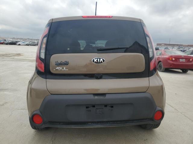 KNDJN2A29G7287390 - 2016 KIA SOUL BROWN photo 6