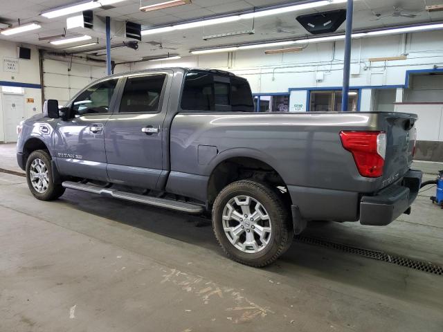 1N6BA1F49HN528315 - 2017 NISSAN TITAN XD SL GRAY photo 2