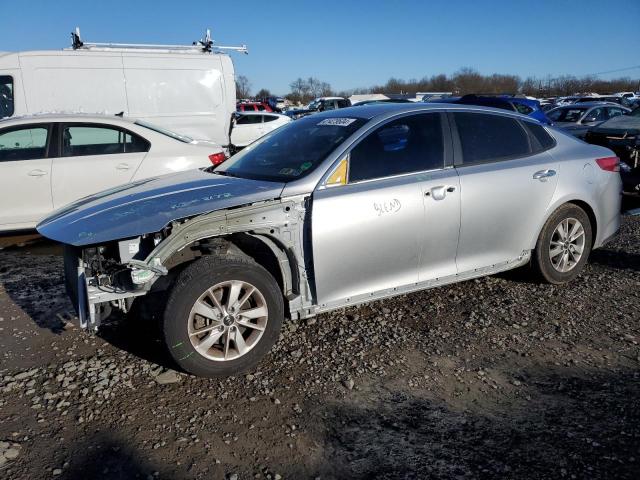 5XXGT4L32KG279620 - 2019 KIA OPTIMA LX SILVER photo 1