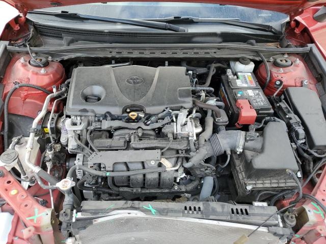 4T1B11HKXKU269003 - 2019 TOYOTA CAMRY L RED photo 11