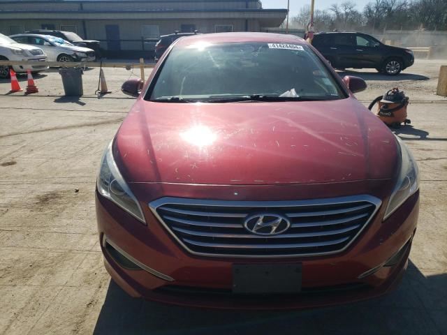 5NPE24AF5FH164057 - 2015 HYUNDAI SONATA SE BURGUNDY photo 5