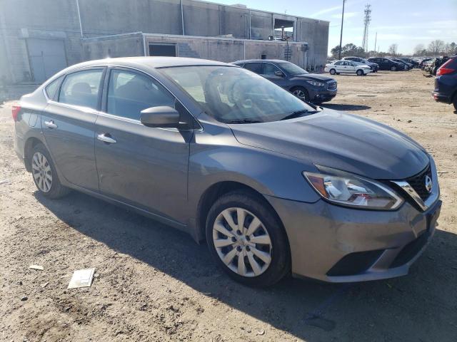 3N1AB7AP2HL712885 - 2017 NISSAN SENTRA S GRAY photo 4