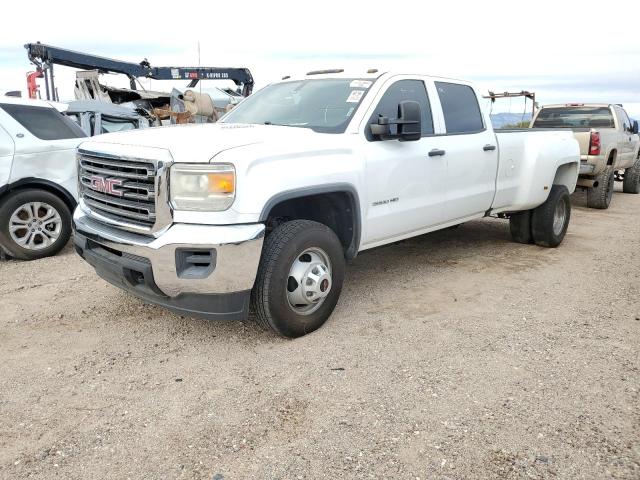 1GT41VC81GF167925 - 2016 GMC SIERRA C3500 WHITE photo 1