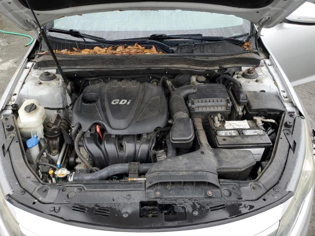 5XXGM4A74DG129434 - 2013 KIA OPTIMA LX SILVER photo 11