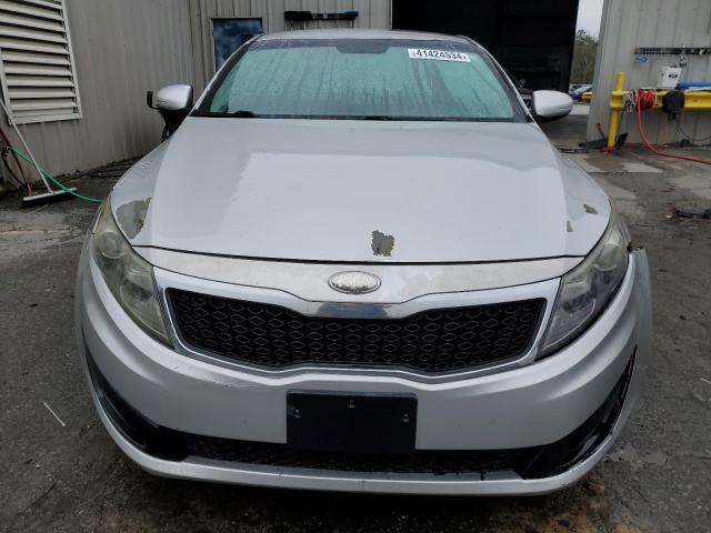 5XXGM4A74DG129434 - 2013 KIA OPTIMA LX SILVER photo 5