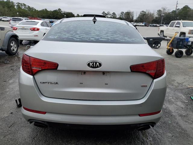 5XXGM4A74DG129434 - 2013 KIA OPTIMA LX SILVER photo 6