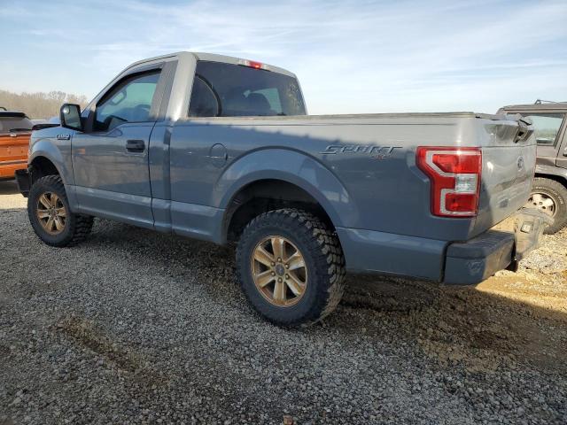 1FTMF1EB0KKD68458 - 2019 FORD F150 GRAY photo 2