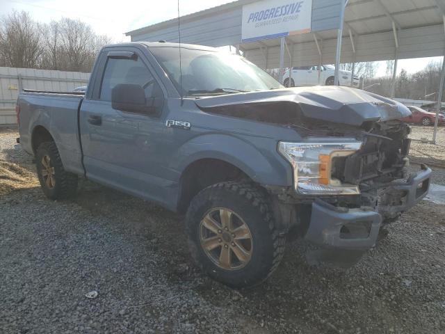 1FTMF1EB0KKD68458 - 2019 FORD F150 GRAY photo 4