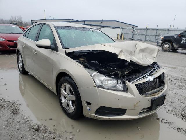 1G1PE5S99B7239414 - 2011 CHEVROLET CRUZE LT BEIGE photo 4