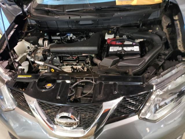 5N1AT2MT6FC875274 - 2015 NISSAN ROGUE S GRAY photo 11