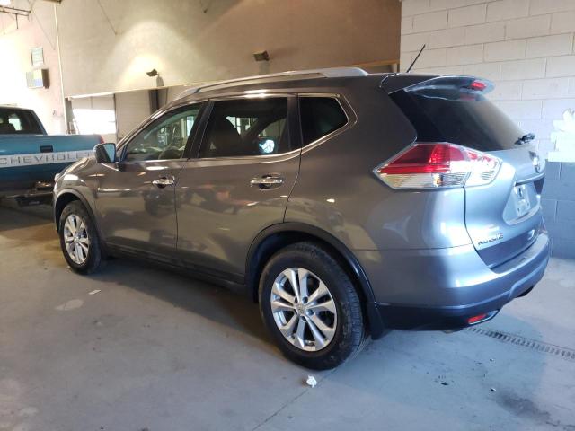 5N1AT2MT6FC875274 - 2015 NISSAN ROGUE S GRAY photo 2