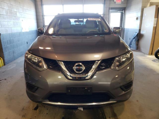 5N1AT2MT6FC875274 - 2015 NISSAN ROGUE S GRAY photo 5