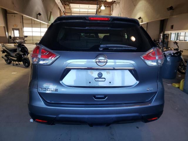 5N1AT2MT6FC875274 - 2015 NISSAN ROGUE S GRAY photo 6