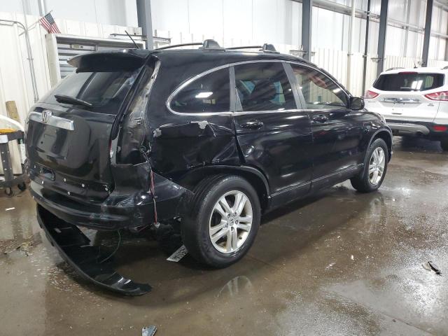 5J6RE3H78AL026352 - 2010 HONDA CR-V EXL BLACK photo 3