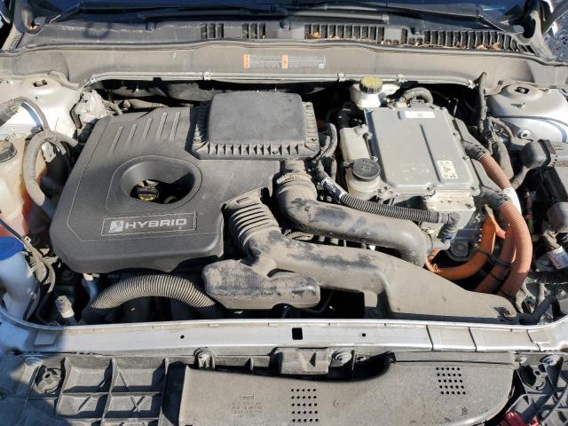 3FA6P0LU0KR226231 - 2019 FORD FUSION SE SILVER photo 11