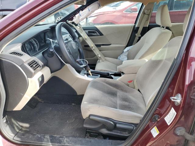 1HGCR2F36DA185933 - 2013 HONDA ACCORD LX BURGUNDY photo 7