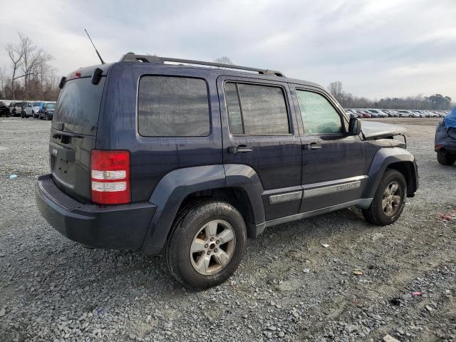 1J4PN2GK7BW531158 - 2011 JEEP LIBERTY SPORT BLUE photo 3