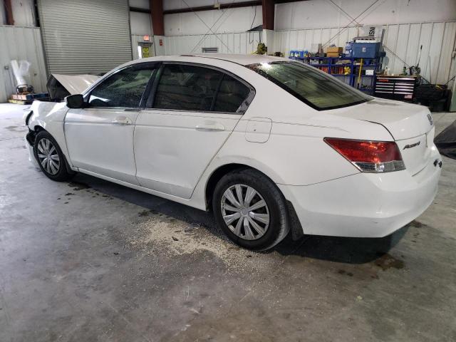 1HGCP26339A069411 - 2009 HONDA ACCORD LX WHITE photo 2