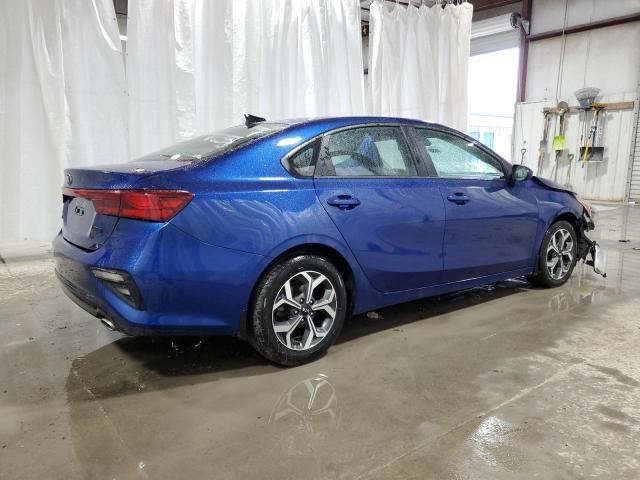 3KPF24AD7KE096541 - 2019 KIA FORTE FE BLUE photo 3