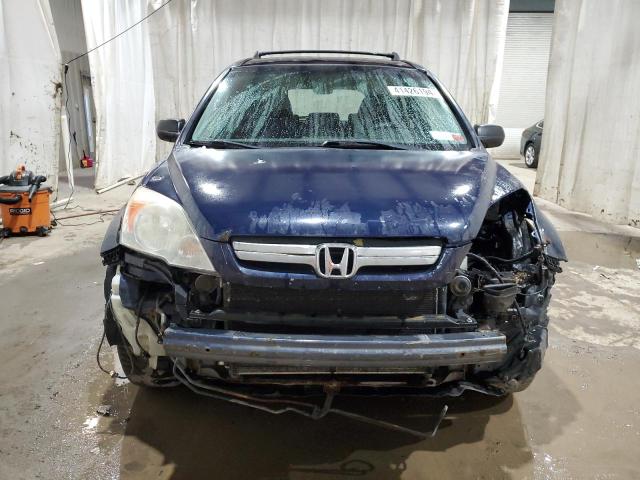 JHLRE48378C032732 - 2008 HONDA CR-V LX BLUE photo 5