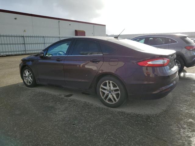 3FA6P0H77DR292023 - 2013 FORD FUSION SE BURGUNDY photo 2