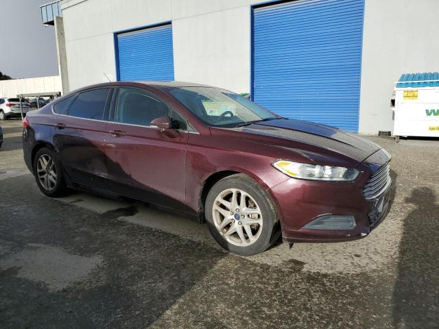 3FA6P0H77DR292023 - 2013 FORD FUSION SE BURGUNDY photo 4