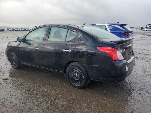 3N1CN7AP7KL863180 - 2019 NISSAN VERSA S BLACK photo 2