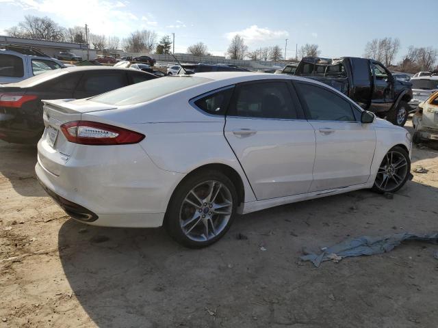 3FA6P0K98FR104672 - 2015 FORD FUSION TITANIUM WHITE photo 3