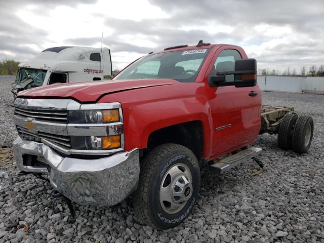 1GB3CYCG8FF539312 - 2015 CHEVROLET 3500 C3500 RED photo 2