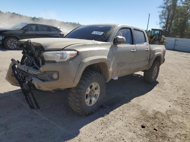 3TMCZ5ANXJM147726 - 2018 TOYOTA TACOMA DOUBLE CAB BROWN photo 1