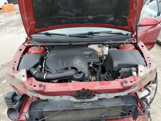 1G1ZE5E02CF245519 - 2012 CHEVROLET MALIBU LTZ წითელი ფოტო 11