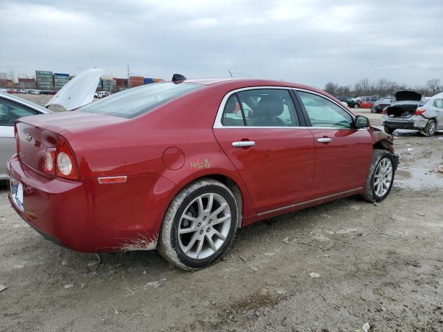 1G1ZE5E02CF245519 - 2012 CHEVROLET MALIBU LTZ წითელი ფოტო 3