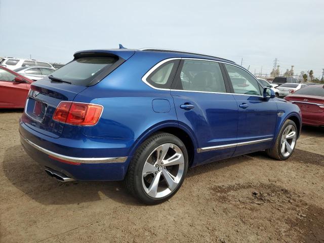 SJAAM2ZV1KC024975 - 2019 BENTLEY BENTAYGA BLUE photo 3