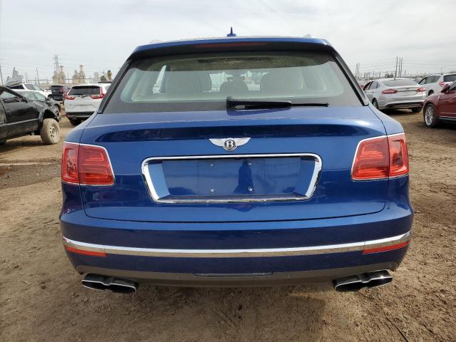 SJAAM2ZV1KC024975 - 2019 BENTLEY BENTAYGA BLUE photo 6