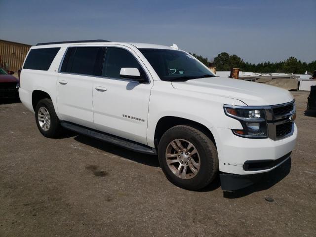 1GNSCHKC8HR134372 - 2017 CHEVROLET SUBURBAN C1500 LT WHITE photo 4