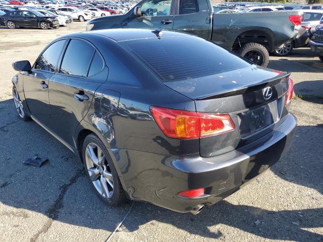 JTHBK262595087643 - 2009 LEXUS IS 250 BLACK photo 2