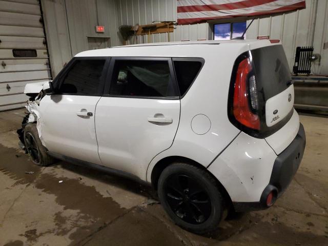 KNDJN2A26F7114957 - 2015 KIA SOUL WHITE photo 2