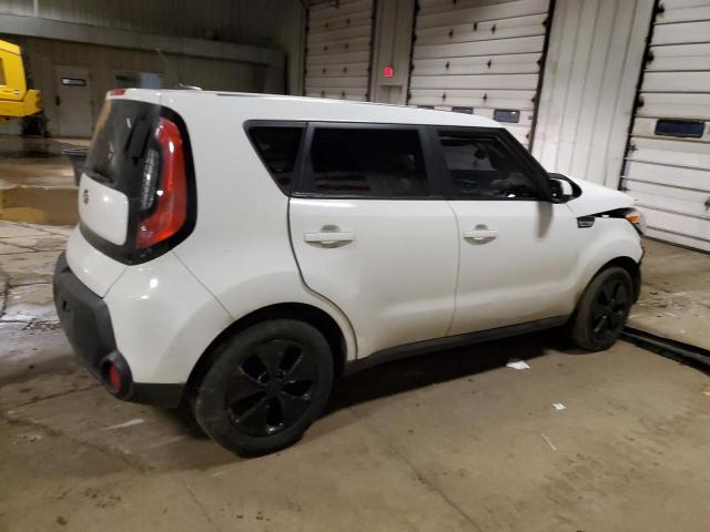 KNDJN2A26F7114957 - 2015 KIA SOUL WHITE photo 3