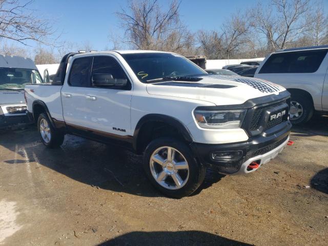 1C6SRFET7KN842058 - 2019 RAM 1500 REBEL WHITE photo 4