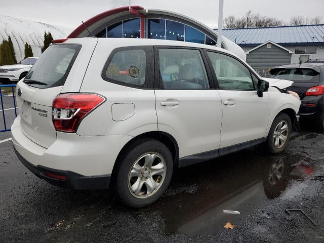 JF2SJAAC8EH487981 - 2014 SUBARU FORESTER 2.5I WHITE photo 3