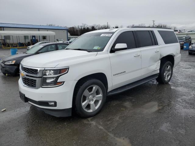 1GNSKHKCXHR355541 - 2017 CHEVROLET SUBURBAN K1500 LT WHITE photo 1